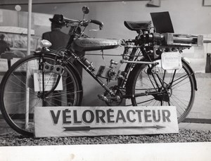 France Arts Menagers Noubel Jet Bicycle Veloreacteur Aviation 5 Old Photos 1951