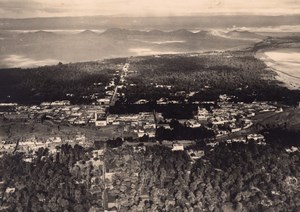 Algeria Algerie Laghouat Aerial View Vue aerienne Old Photo 1930's