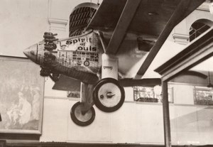 USA Washington DC Spirit of St Louis on display at NASM Aviation Old Photo 1930s