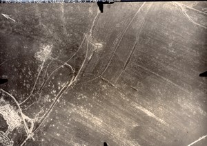 France Meuse WWI Le Four a Chaux Eparges? Aerial View Lt Ruinet Old Photo 1916