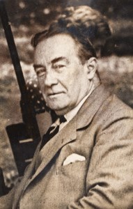 Portrait of British Prime Minister Stanley Baldwin Politics Old Photo 1935