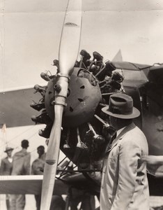 USA San Diego Aviation Buhl Airsedan Angelino Endurance Record Old Photo 1929