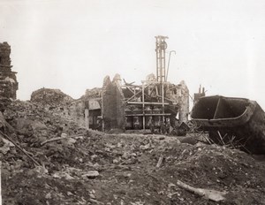 France Somme Serre Havoc caused by British Troops Old Photo 1914-1918