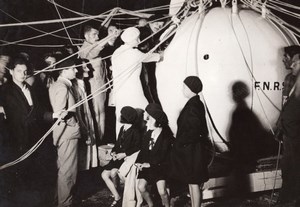 Belgique? Aeronaute Auguste Piccard Vol Stratospherique Ancienne Photo 1930's