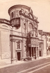 Italy Brescia Santa Maria dei Miracoli Church Old Photo 1890