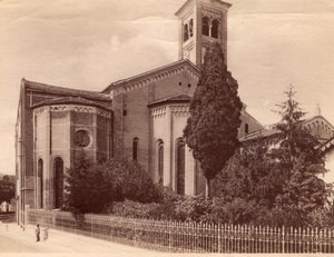 Italy Padua Padova Church of the Eremitani Old Photo 1890