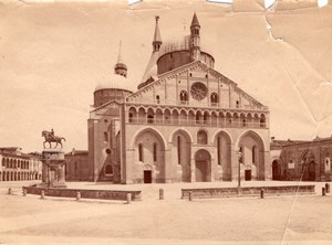 Italy Padua Padova Basilica of Saint Anthony Sant'Antonio Old Photo 1890