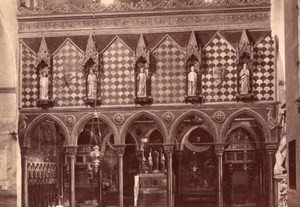 Italy Padua Padova Basilica Saint Anthony Sant'Antonio Chapel Old Photo 1890