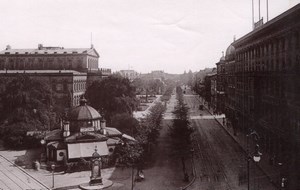 Germany Hanover Hannover Georgstrasse Café Kröpke Old Photo 1890