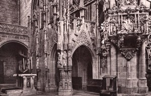 Germany Dom zu Halberstadt Cathedral Old Rommler & Jonas Photo 1890