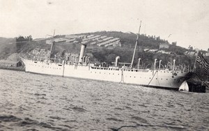 San Francisco USS Rainbow US Naval Training Station amateur Snapshot Photo 1915