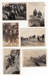 US Navy Marines Military Base Daily Life 6 Old amateur Snapshot Photos 1920