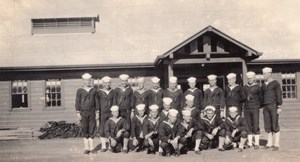 San Francisco US Naval Training Station Hospital Corps School amateur Photo 1920