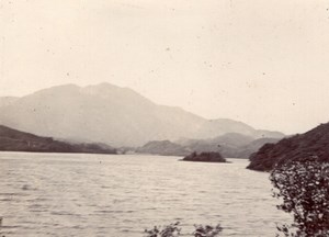 Ecosse Scotland Trossachs Loch Katrine Old amateur Photo 1900