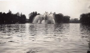 Paris Colonial Exposition Lac Daumesnil Theatre d'Eau Fontain Amateur Photo 1931