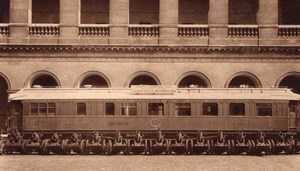 Paris Army Museum Compiègne Wagon Musee de l'Armee Old Postcard 1920