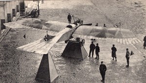 Paris Army Museum Captured German Aircraft Musee de l'Armee Old Postcard 1915