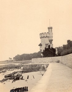 Isle of Wight Appley Towers Gothic Tower Folly Old Photo 1900