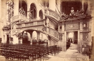 France Paris Eglise Saint Etienne du Mont Church Rood Screen Old X Photo 1890