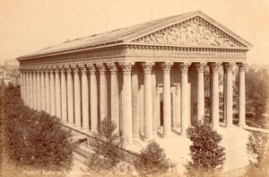 France Paris Eglise de la Madeleine Church Old X Photo 1890