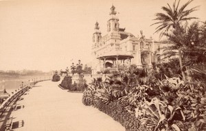 Monaco Casino & Panorama view from the Sea 2 Old Neurdein Photos 1890