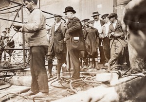 France Aviation Accident du Dirigeable Clement Bayard Charron Ancienne Photo Branger 1909