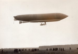 France Moisson Military Aviation Lebaudy Airship Capitaine-Marchal Photo 1911