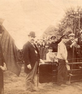 France Aviation Exposition Universelle ? Paris Ballon Captif Ancienne Photo 1900?