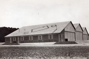 France Aviation Mourmelon Camp Air navigation Route Signalling Old Photo 1910