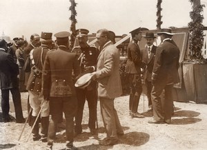 France Aviation Paris Madrid Air Race King Alfonso XIII Old Photo 1911