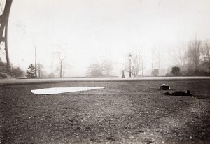 France Aviation Gaston Hervieu Automatic Parachute Tests Old Photo 1911