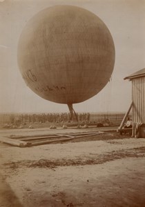 Moscow Polytechnic Institute Students Gas Balloon Aeronautics Old Photo 1912