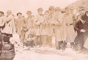 France Angouleme Market Scene Peasants Old Photo H Billard 1893