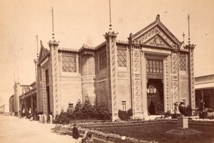 France Paris World Fair Ville de Paris Old Pierre Petit Cabinet Photo 1878