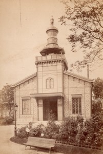 Paris World Fair Ministere des Travaux Publics Pierre Petit Cabinet Photo 1878