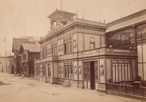 France Paris World Fair USA Rue des Nations Pierre Petit Cabinet Photo 1878