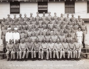 Camp Edwards Edward Sirois Massachusetts National Guard Waid & Slater Photo 1948