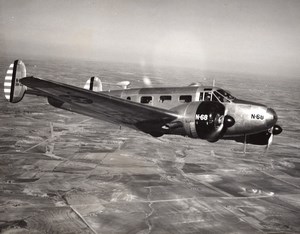 US Army Military Transport Aircraft N-68 391 ED Old Photo 1950's ?