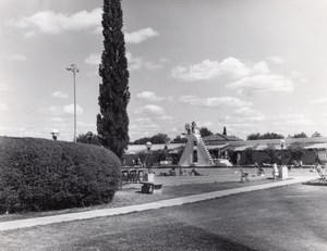 Texas Randolph Air Force Base Military Families Swimming Pool old Photo 1960's