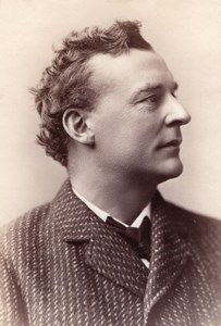 USA Stage Actorr John Edward McCullough Portrait Autograph Theatre Photo 1881