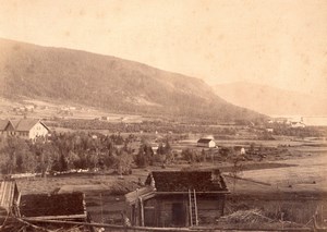 Norway Rygland Rugland Countryside Valley Old Photo 1890