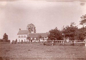 Orne Tinchebray Farmhouse Ferme Famille Farnel ? Countryside Old Photo 1890