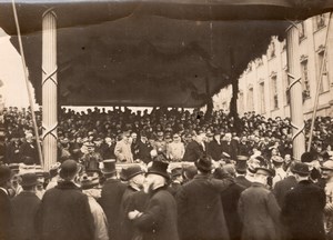 France Military Ceremony Armistice? Clemenceau Poincare? Old Photo 1920