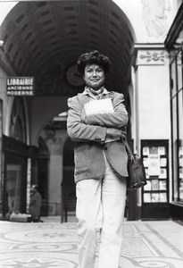 Paris Passages Galerie Vivienne Pascale Breugnot old Press Photo 1980