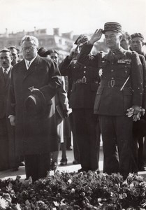 Paris Unknown Soldier General Legentilhomme Stanislaw Skrzeszewski Photo 1945