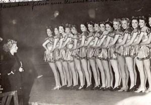 Paris Palais des Sports Blues Belles Girls du Paramount Old Meurisse Photo 1930s