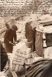 Paris Quai Malaquais Troglodytes Homeless man old Rol Photo 1934