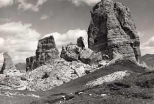 Cortina dʼAmpezzo & nearby Set of 10 small tourist photos Ghedina Studio