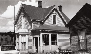 Colorado Leadville Tabor House old RPPC Photo 1960 ?