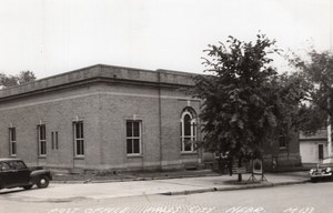 Nebraska Falls City Post Office old RPPC Photo LL Cook EKC 1940's